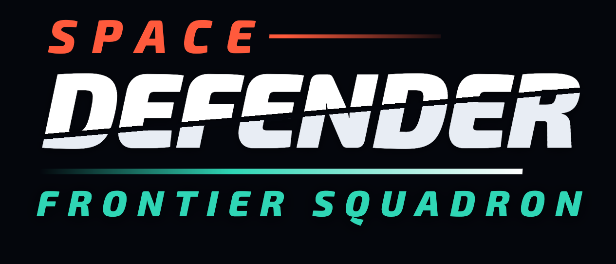 Logo on dark background